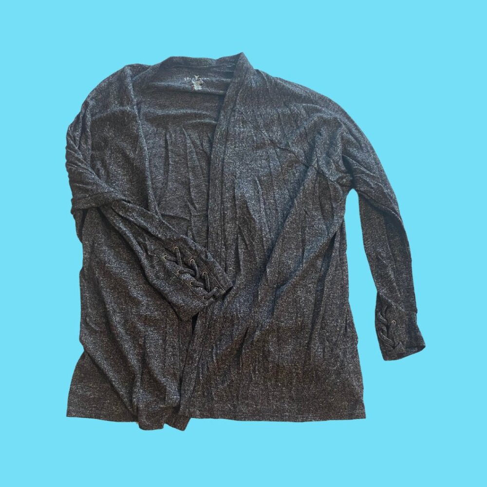 American Eagle Gray Cardigan size large